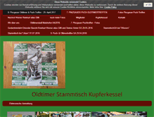 Tablet Screenshot of oldtimer-stammtisch-kupferkessel.at